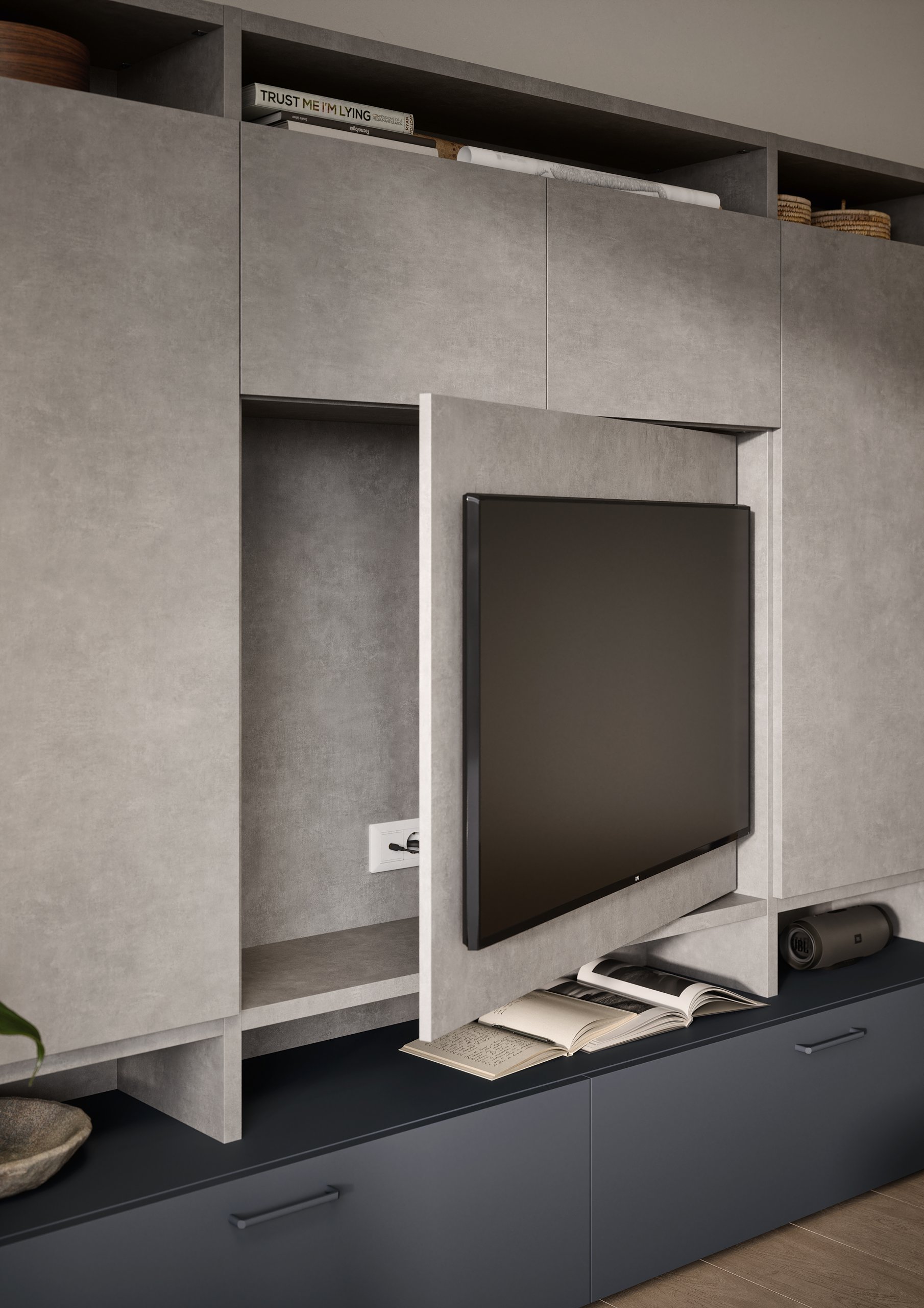 Technische kasten tv - De Kastenmaker