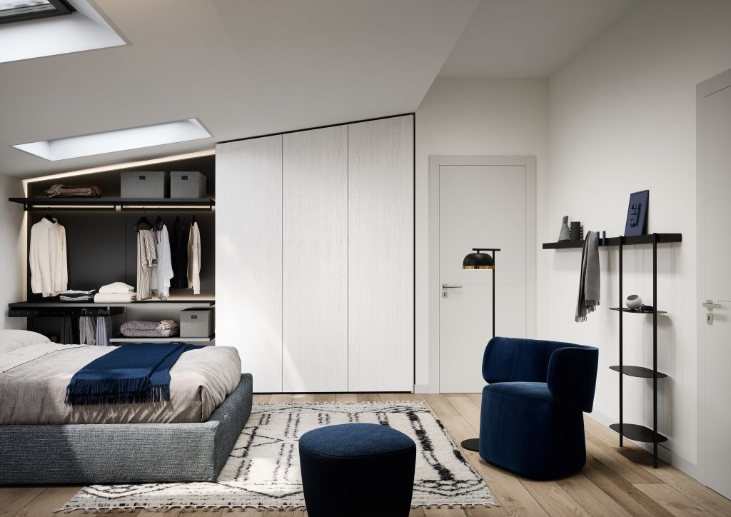 Inbouwkasten op zolder