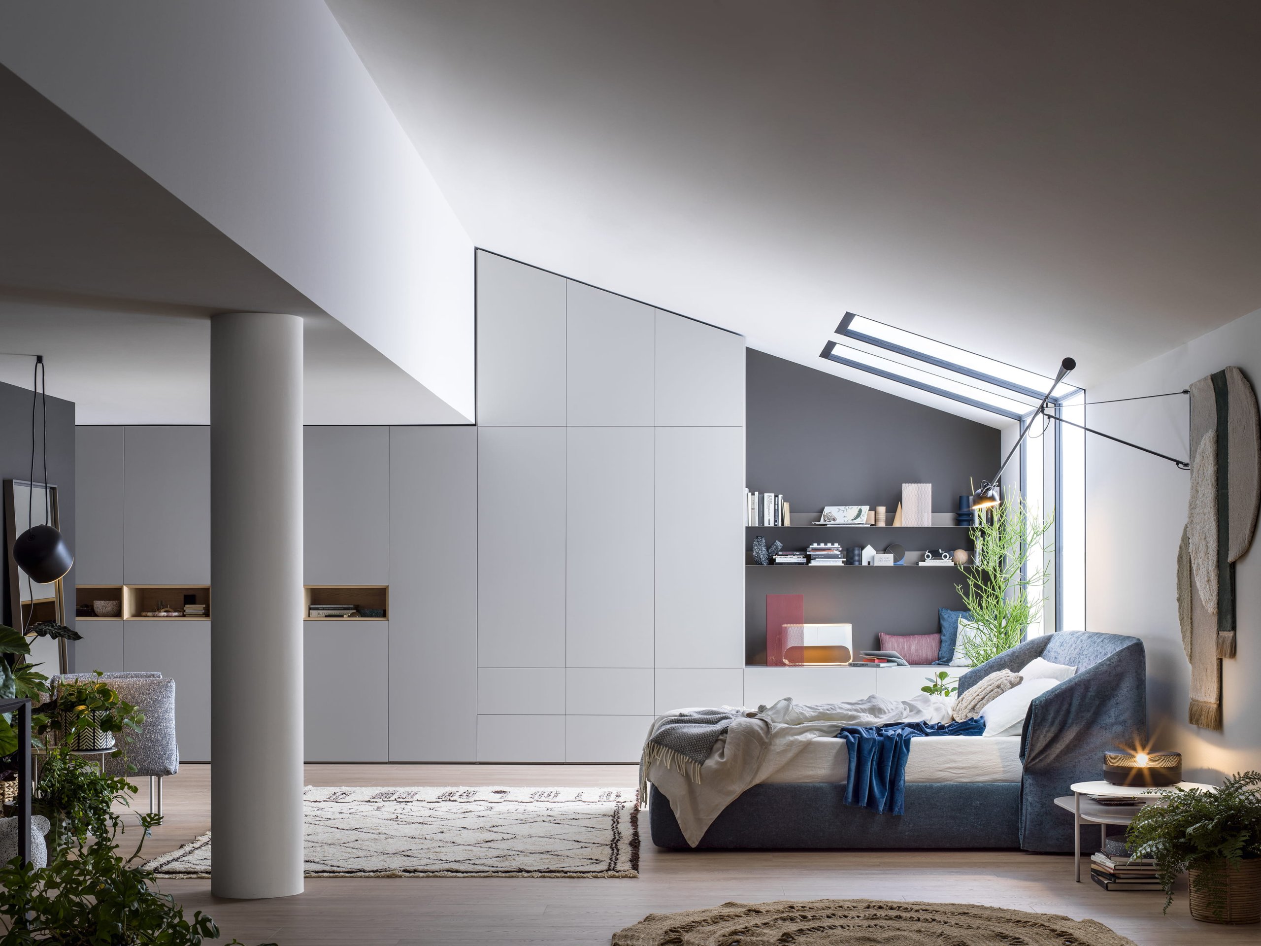 Kast onder schuin dak - De Kastenmaker