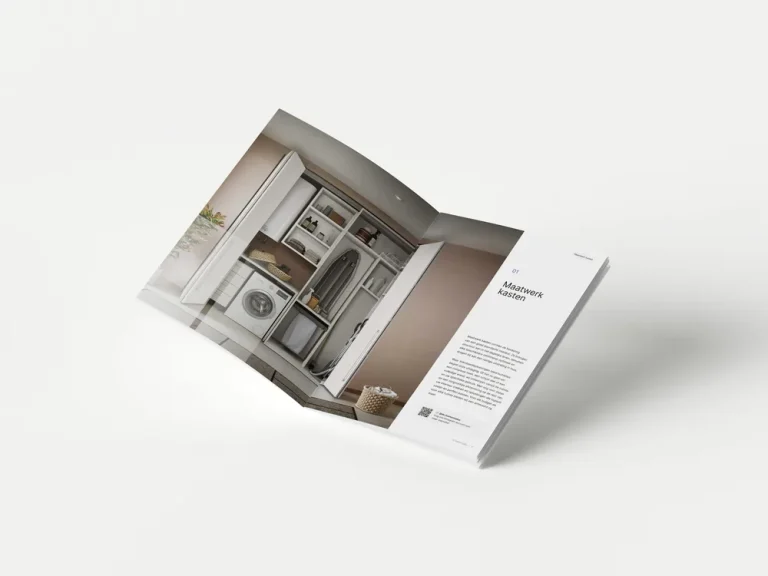 Maatwerk kasten brochure preview
