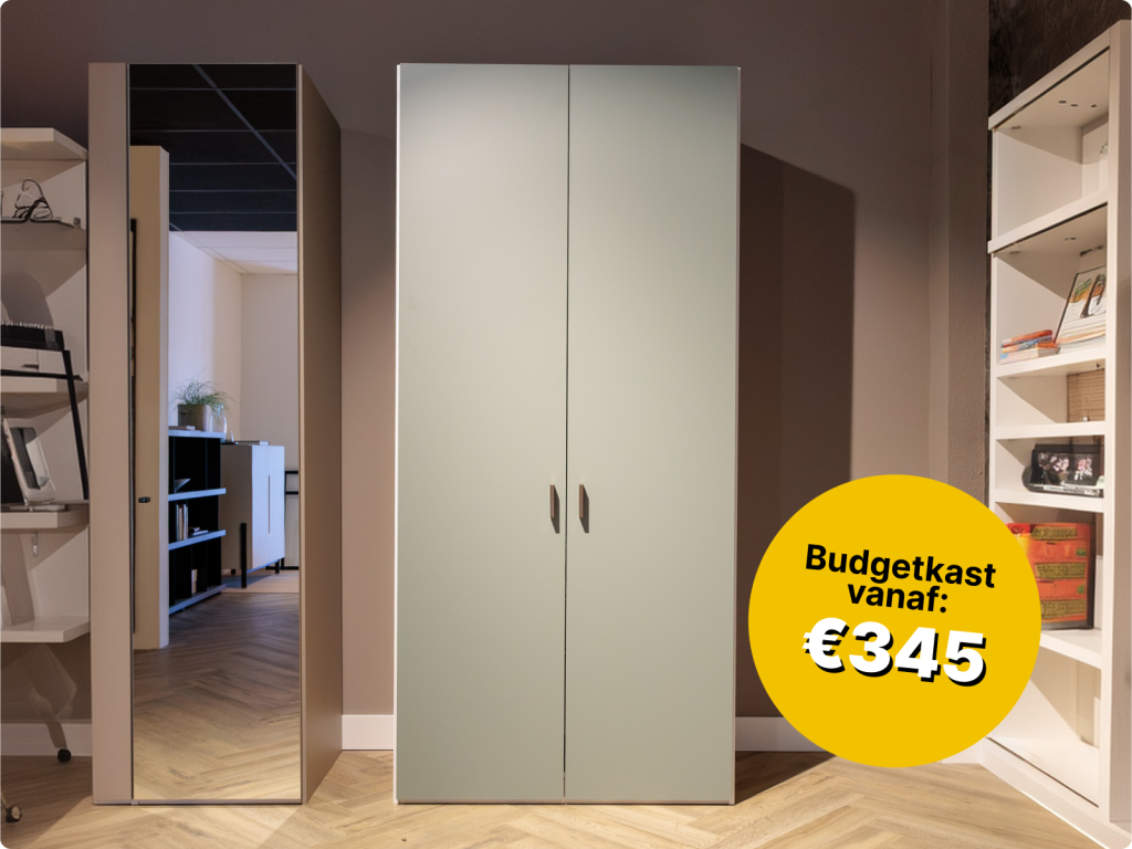 Budgetkast 2-deurs van Zwitserse kwaliteit